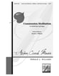Communion Meditation SATB choral sheet music cover